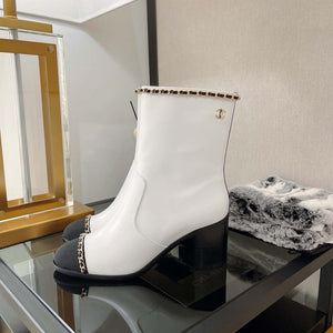 Chanel Women's Shoes Short Boots 193742 - 35 - View 8