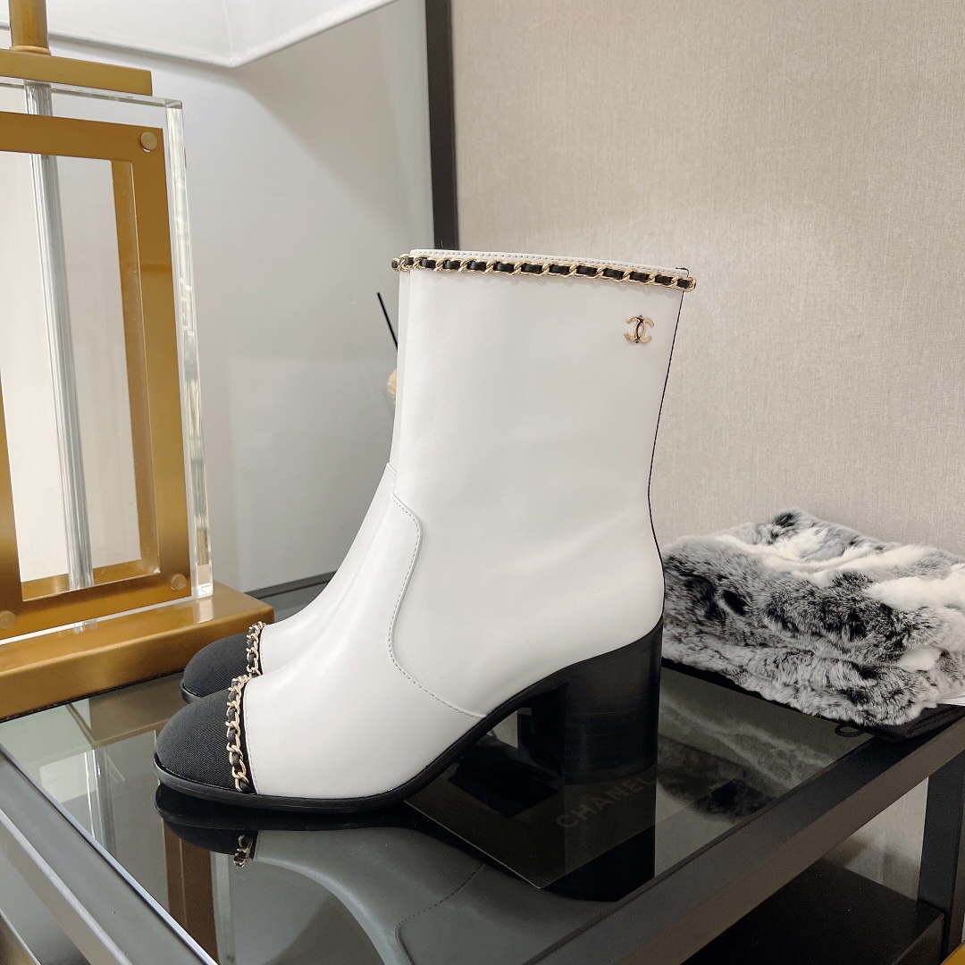 Chanel Women's Shoes Short Boots 193742