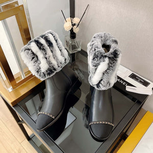 Chanel Women's Shoes Short Boots 193743 - 35 - View 7