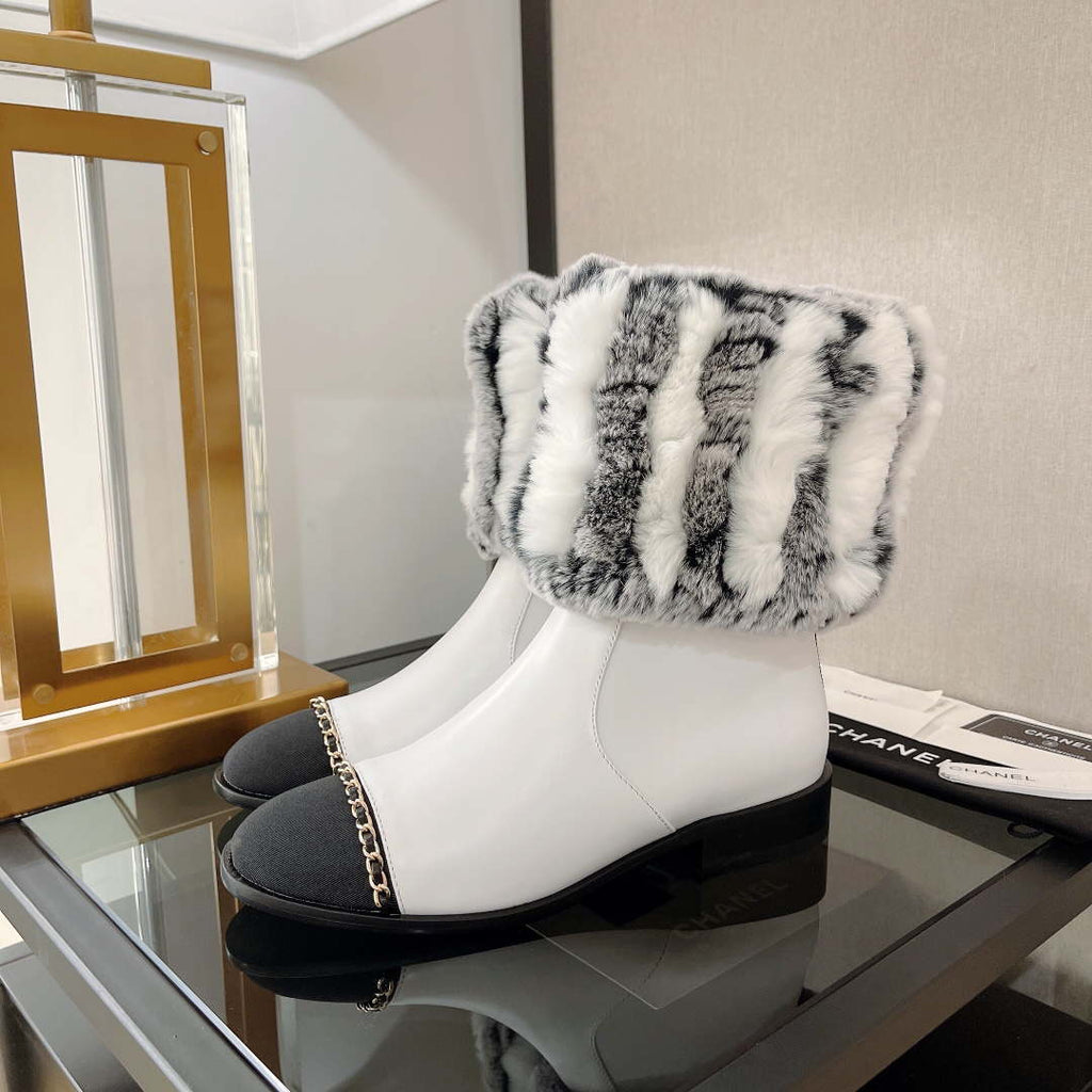 Chanel Women's Shoes Short Boots 193744