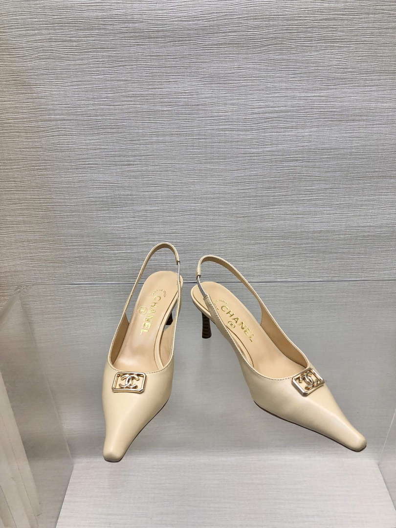 Chanel Women's Sling-Back Fashion Shoes C93201 - Euro 35=US 4 - View 5