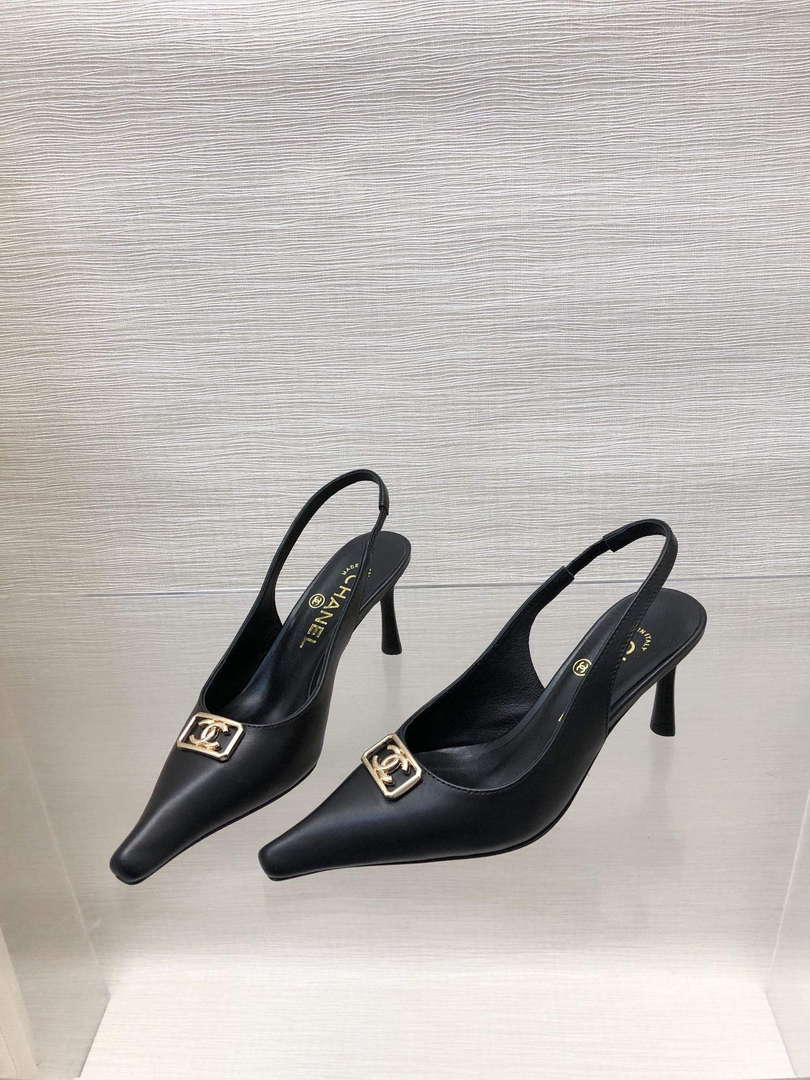 Chanel Women's Sling-Back Fashion Shoes C93202 - Euro 35=US 4 - View 4