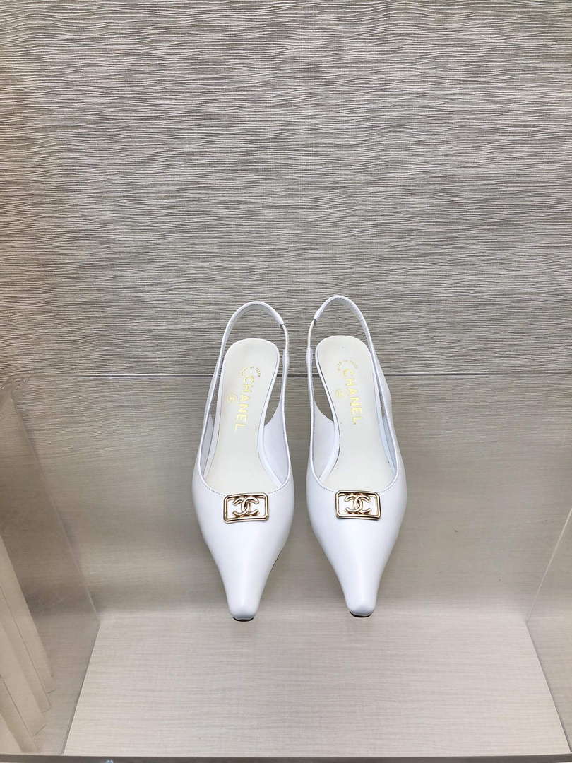 Chanel Women's Sling-Back Fashion Shoes C93203 - Euro 35=US 4 - View 1