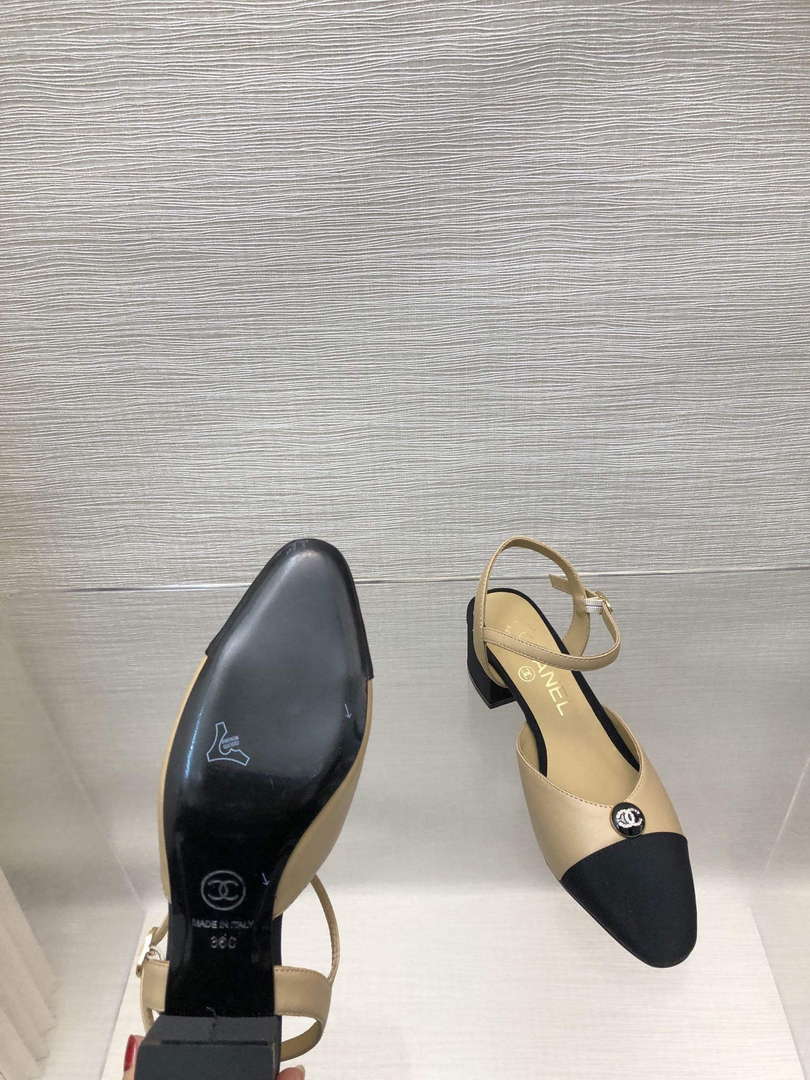 Chanel Women's Sling-Back Fashion Shoes C93204