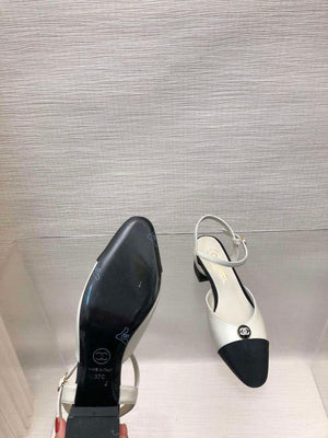 Chanel Women's Sling-Back Fashion Shoes C93205 - Euro 35=US 4 - View 4