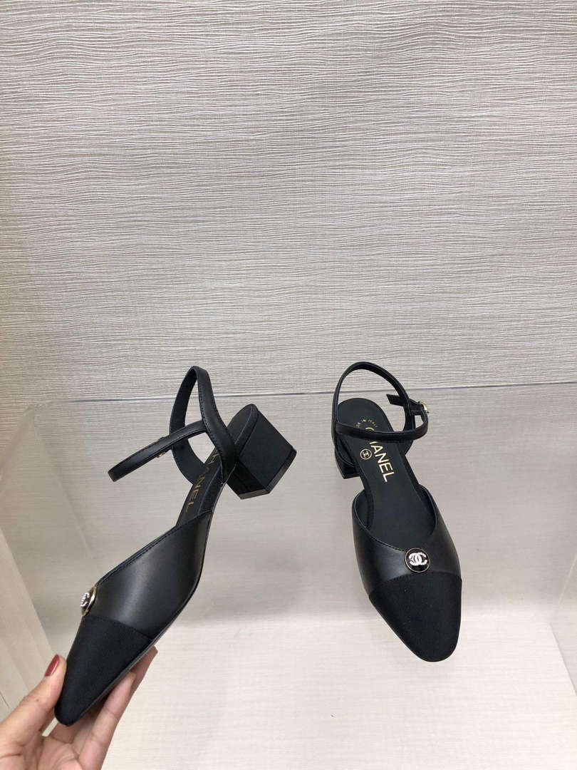 Chanel Women's Sling-Back Fashion Shoes C93206 - Euro 35=US 4 - View 4