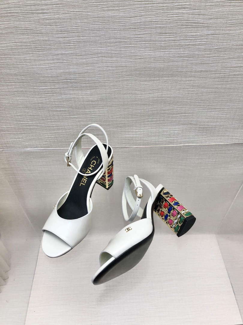 Chanel Women's Sandals Fashion Shoes C93218 - Euro 35=US 4 - View 1