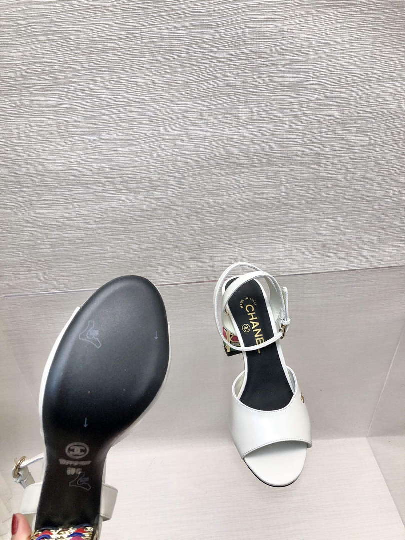 Chanel Women's Sandals Fashion Shoes C93218 - Euro 35=US 4 - View 9
