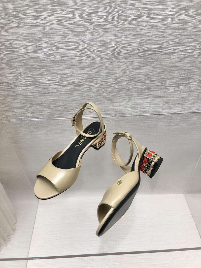 Chanel Women's Sandals Fashion Shoes C93220 - Euro 35=US 4 - View 1