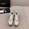 Chanel Women's Sneaker G45077 Designer Trainers Fabric Laminated C90101 - 34 - View 1