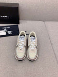 Chanel Women's Sneaker G45077 Designer Trainers Fabric Laminated C90102