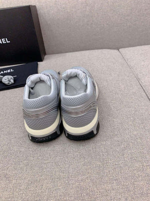 Chanel Women's Sneaker G45077 Designer Trainers Fabric Laminated C90104 - 34 - View 8