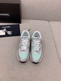 Chanel Women's Sneaker G45077 Designer Trainers Fabric Laminated C90105