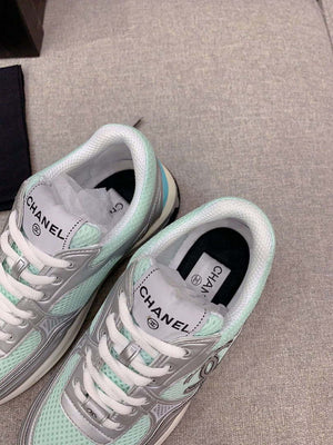 Chanel Women's Sneaker G45077 Designer Trainers Fabric Laminated C90105 - 34 - View 7