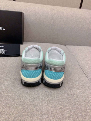 Chanel Women's Sneaker G45077 Designer Trainers Fabric Laminated C90105 - 34 - View 9