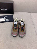 Chanel Women's Sneaker G45077 Designer Trainers Fabric Laminated C90108