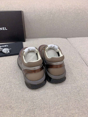 Chanel Women's Sneaker G45077 Designer Trainers Fabric Laminated C90108 - 34 - View 8