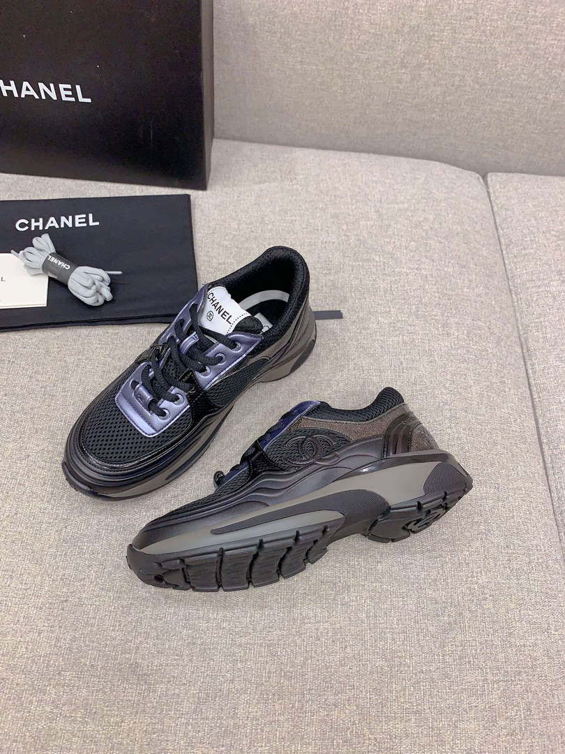 Chanel Women's Sneaker G45077 Designer Trainers Calfskin C90110
