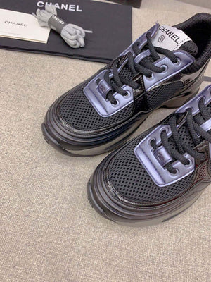Chanel Women's Sneaker G45077 Designer Trainers Calfskin C90110 - 34 - View 5