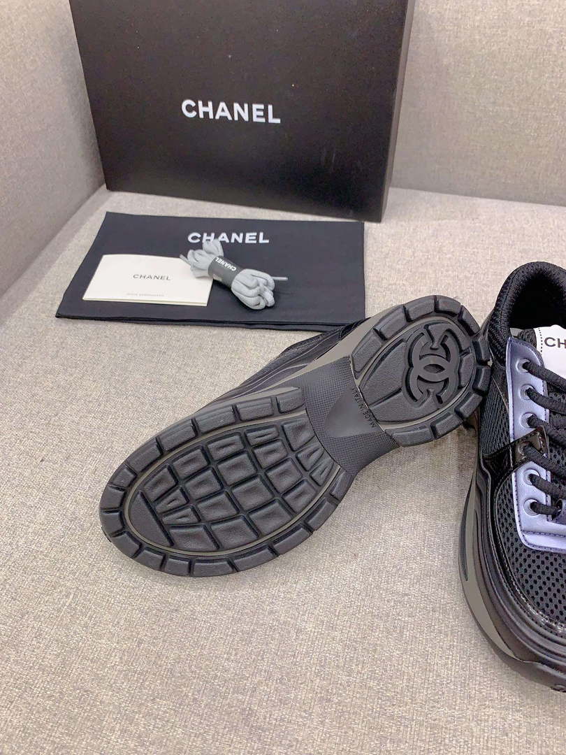 Chanel Women's Sneaker G45077 Designer Trainers Calfskin C90110