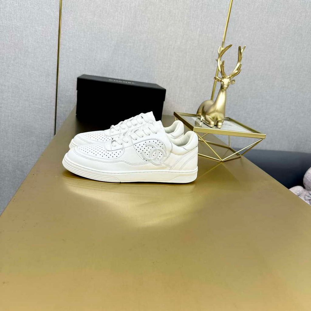 Chanel Women's Sneaker G45080 Designer Trainers Calfskin C90112