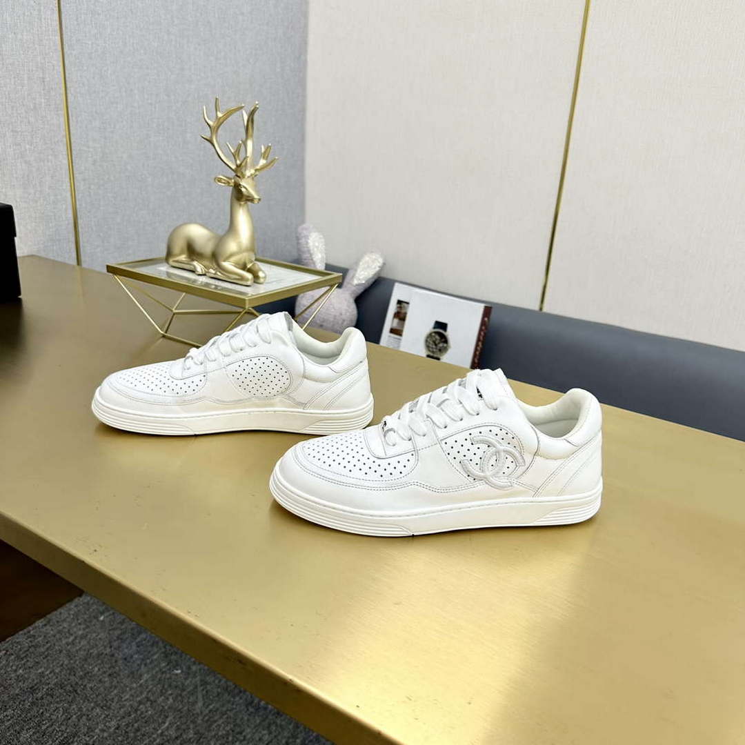 Chanel Women's Sneaker G45080 Designer Trainers Calfskin C90112