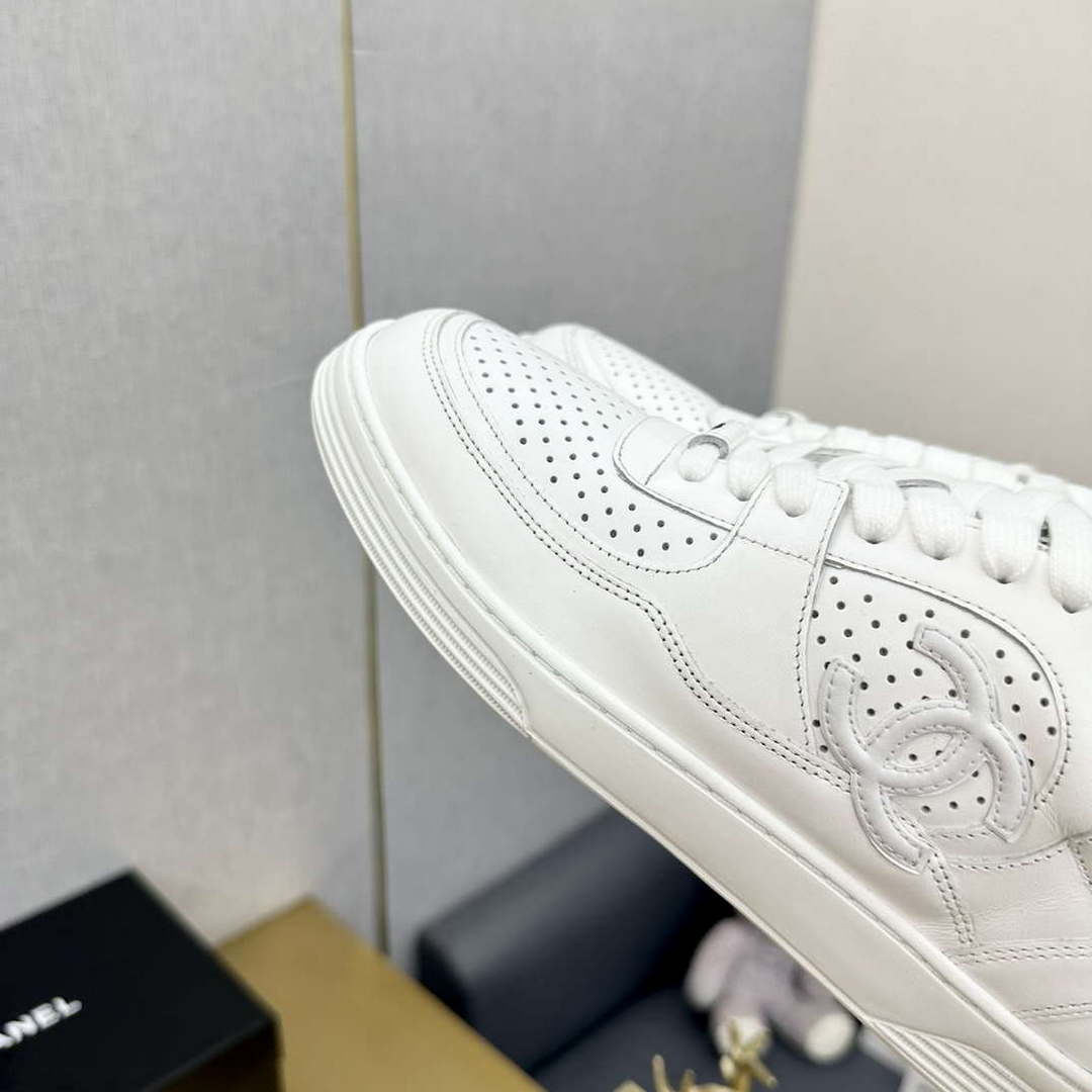 Chanel Women's Sneaker G45080 Designer Trainers Calfskin C90112