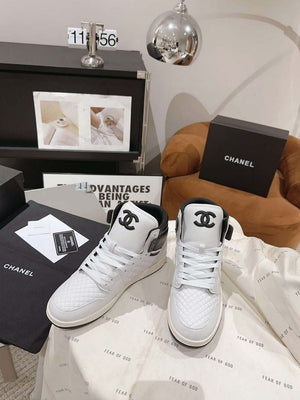 Chanel Women's Sneaker G45080 Trainers Calfskin C90124 - 34 - View 1