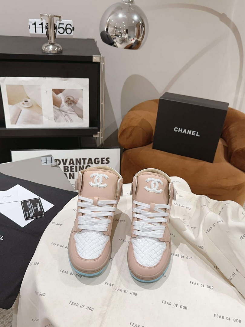 Chanel Women's Sneaker G45080 Trainers Calfskin C90126
