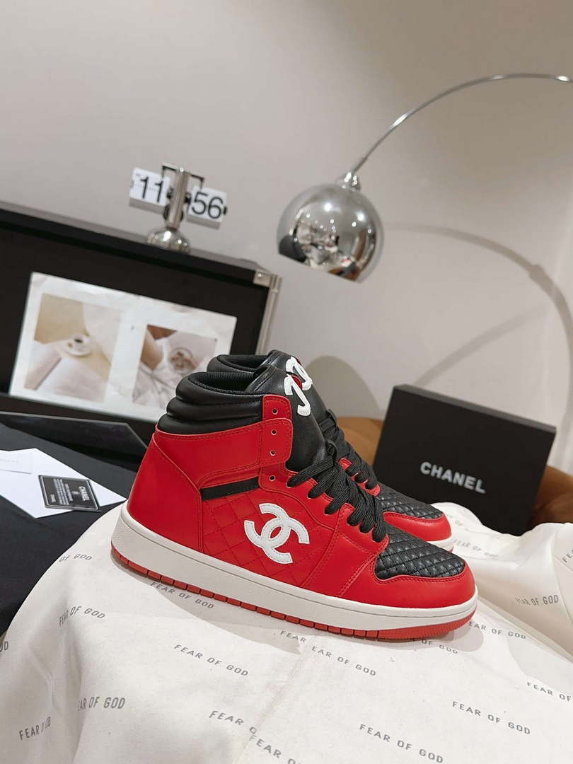Chanel Women's Sneaker G45080 Trainers Calfskin C90128