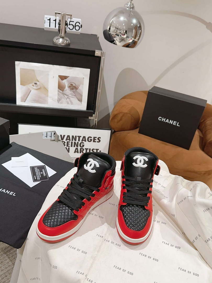 Chanel Women's Sneaker G45080 Trainers Calfskin C90128