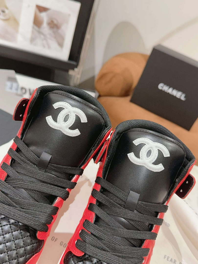 Chanel Women's Sneaker G45080 Trainers Calfskin C90128