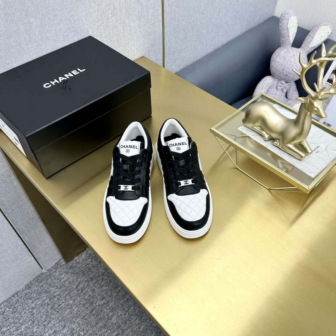 Chanel Women's Sneaker G45083 Designer Trainers Calfskin C90115 - 34 - View 2