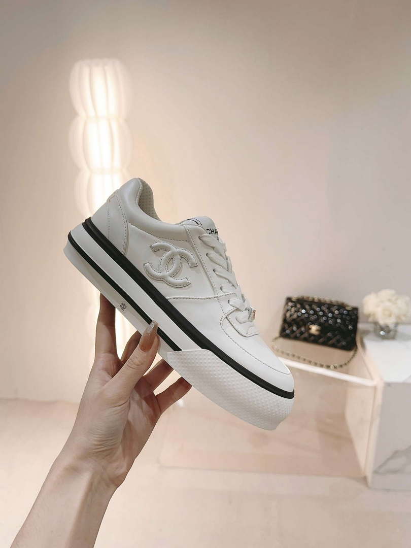 Chanel Women's Sneaker G45086 Designer Trainers Calfskin C90119 - 34 - View 4