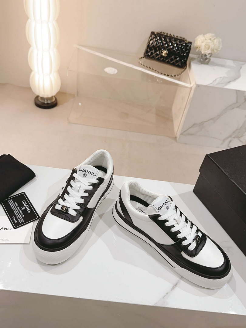 Chanel Women's Sneaker G45086 Designer Trainers Calfskin C90120 - 34 - View 2