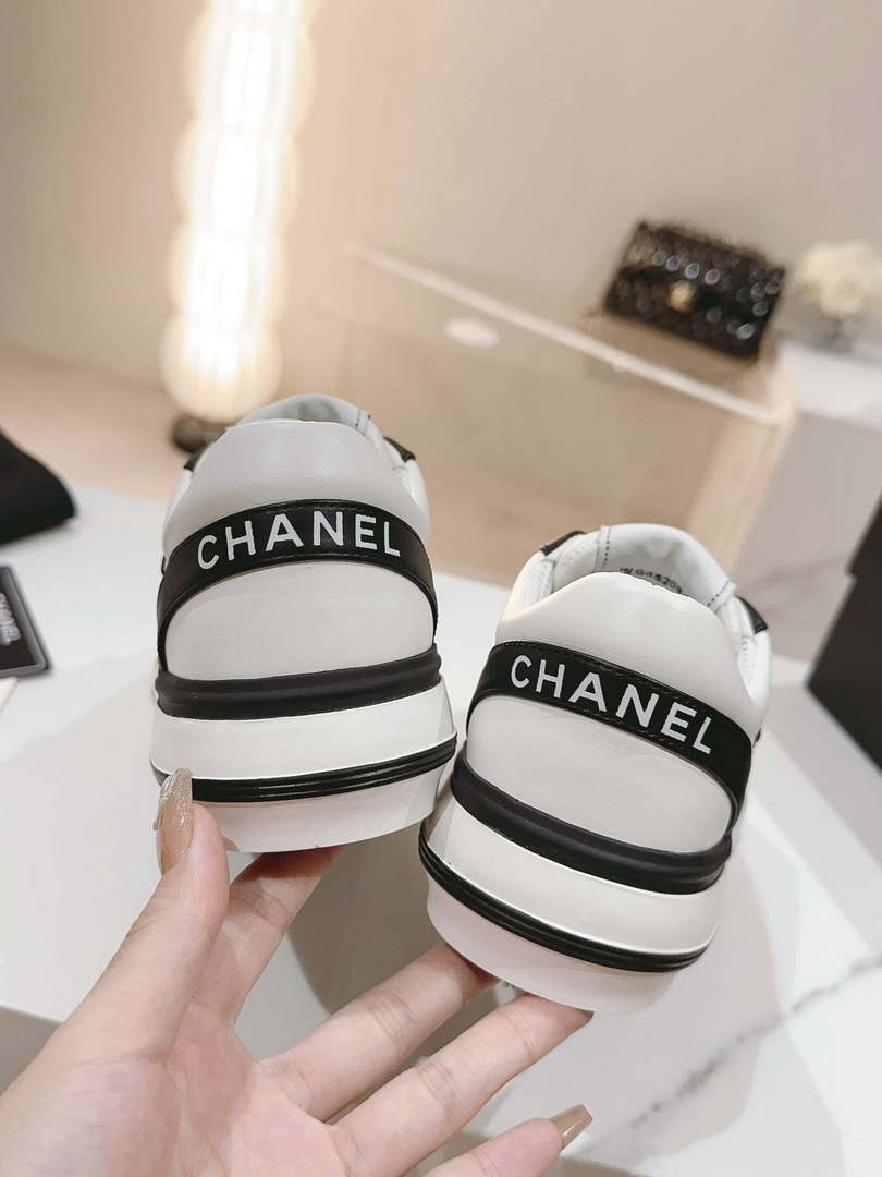 Chanel Women's Sneaker G45086 Designer Trainers Calfskin C90120