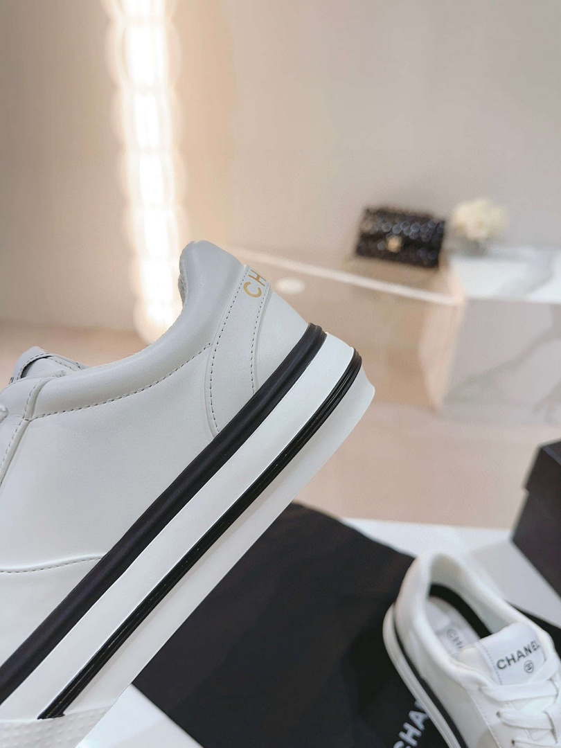 Chanel Women's Sneaker G45086 Designer Trainers Calfskin C90121 - 34 - View 4