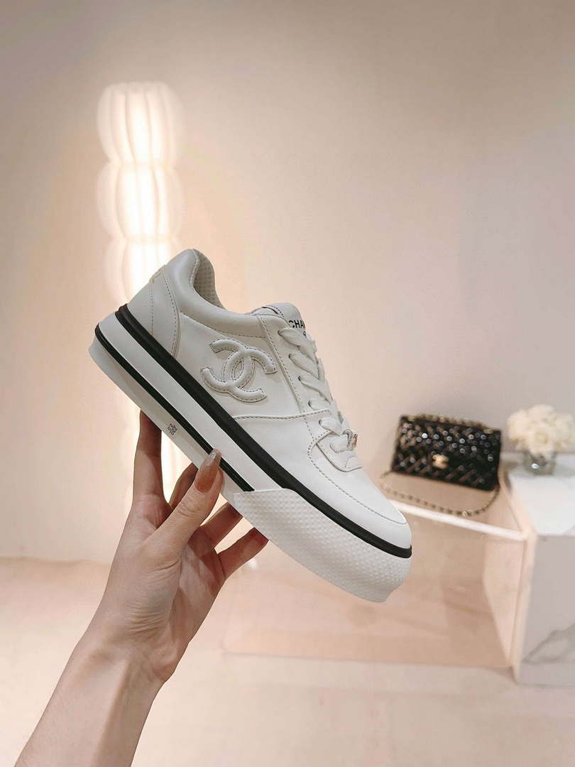Chanel Women's Sneaker G45086 Designer Trainers Calfskin C90121