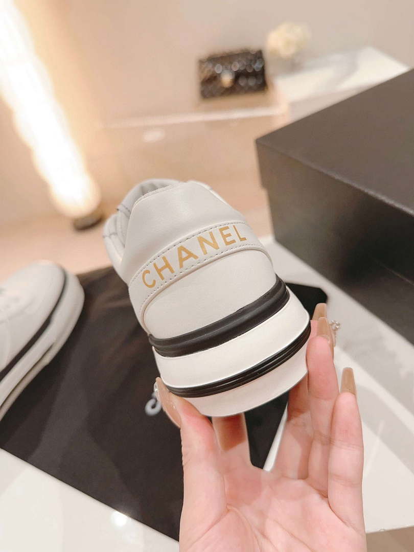 Chanel Women's Sneaker G45086 Designer Trainers Calfskin C90121