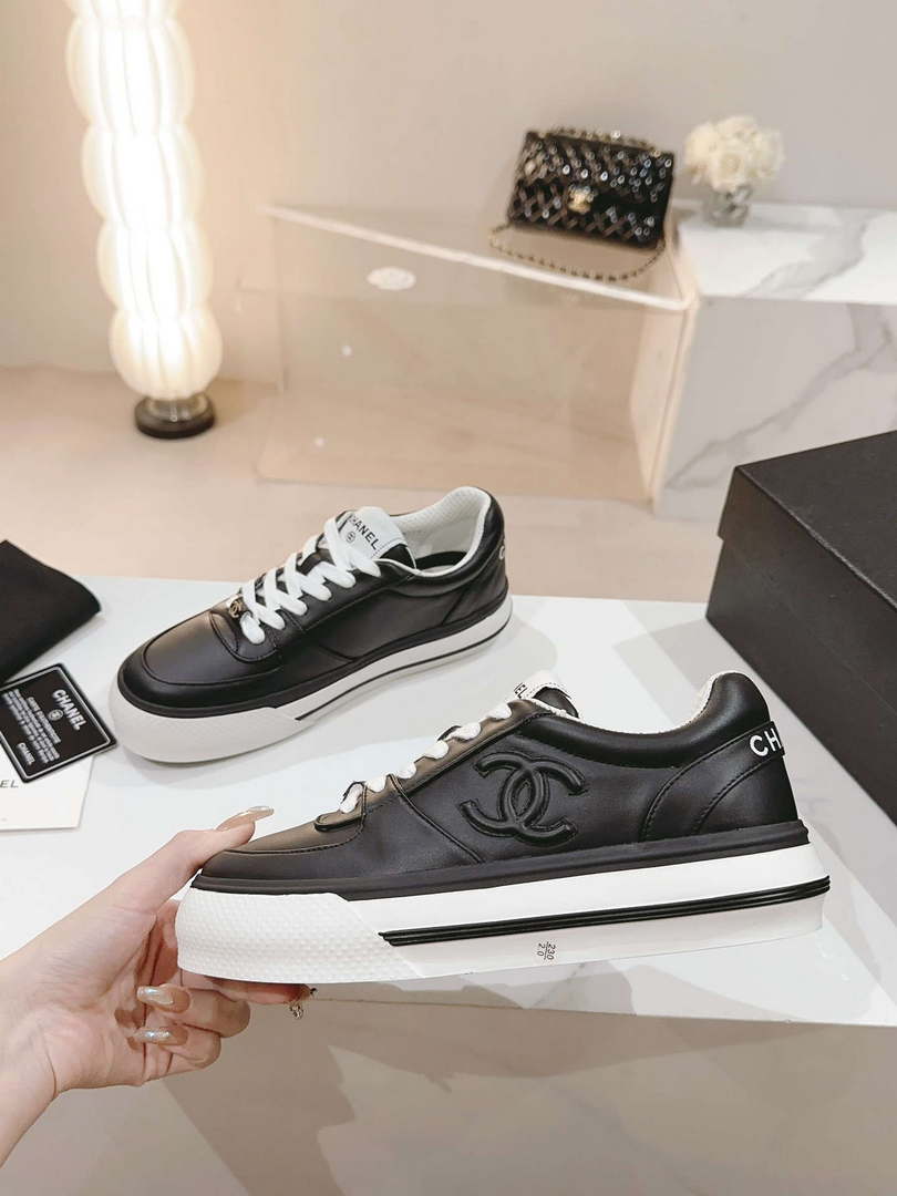 Chanel Women's Sneaker G45086 Designer Trainers Calfskin C90122