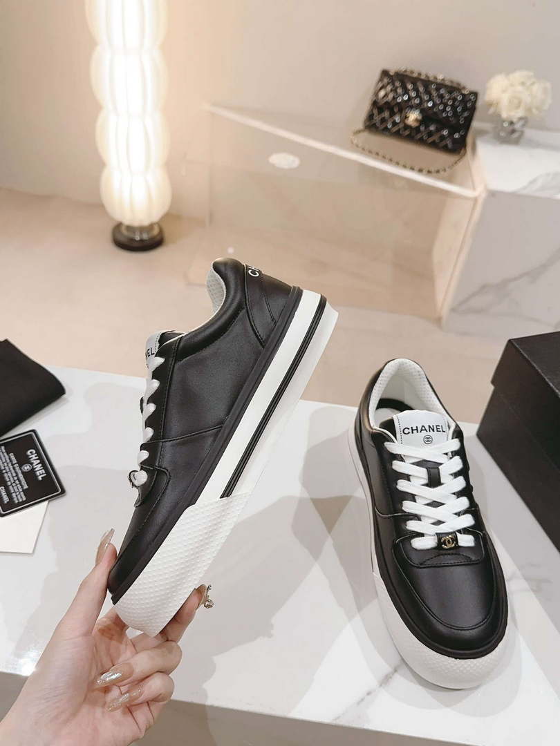 Chanel Women's Sneaker G45086 Designer Trainers Calfskin C90122