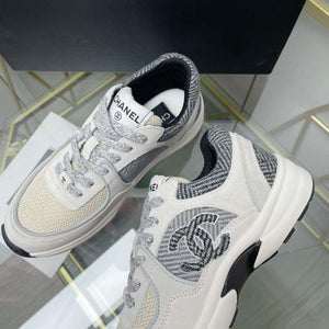 Chanel Women's Sneaker Shoes G38754 White and beige - 35 - View 7