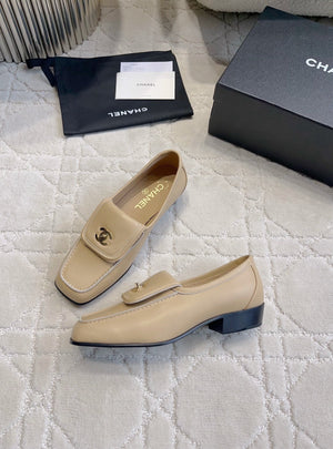 Chanel Women's Square-Toe Flat Shoes C93301 - Euro 35=US 4 - View 4