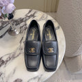 Chanel Women's Square-Toe Flat Shoes C93302 - Euro 35=US 4 - View 1