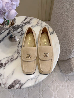 Chanel Women's Square-Toe Flat Shoes C93303 - Euro 35=US 4 - View 1