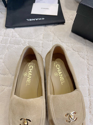 Chanel Women's Square-Toe Flat Shoes C93303 - Euro 35=US 4 - View 8