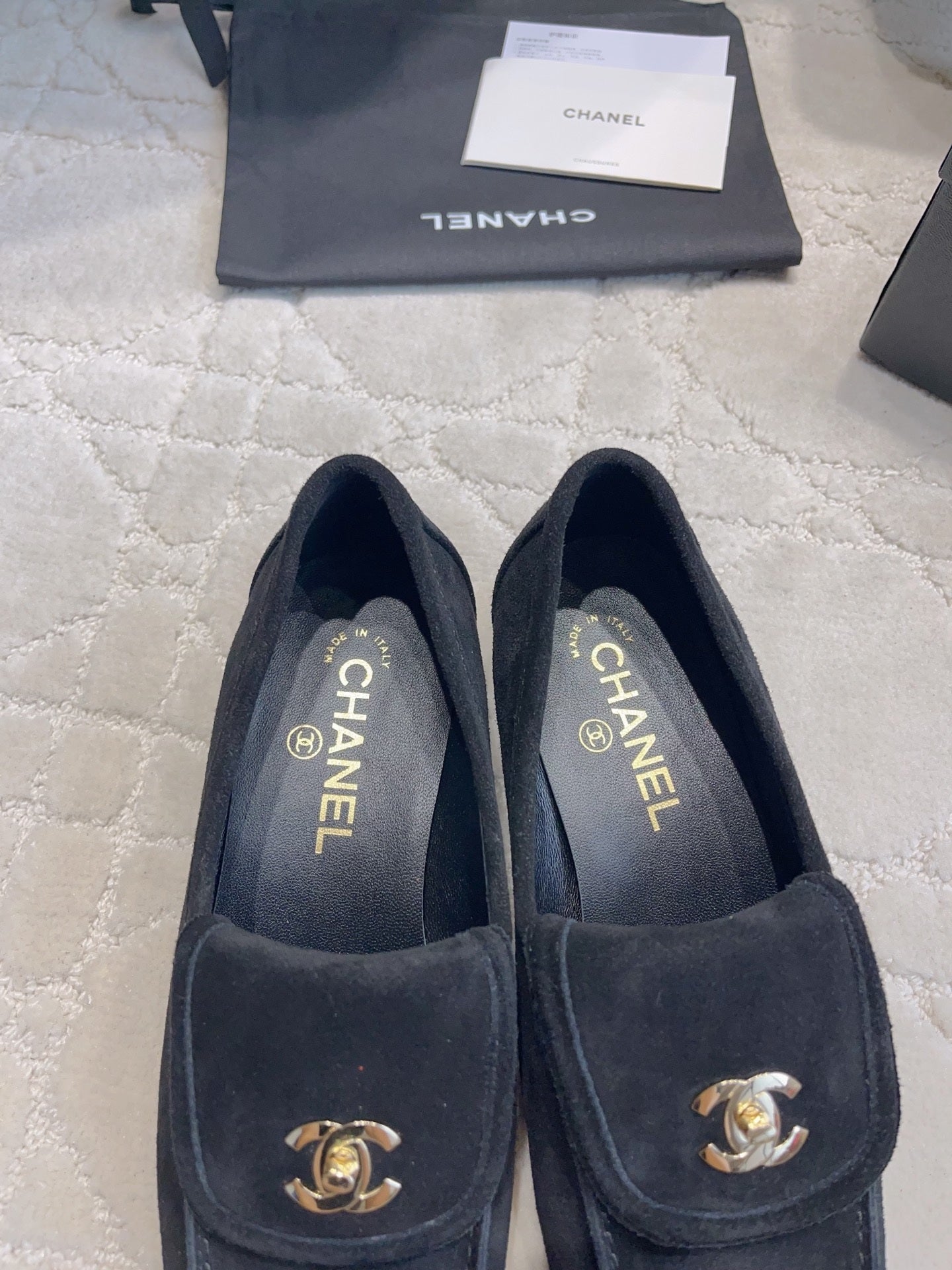 Chanel Women's Square-Toe Flat Shoes C93304 - Euro 35=US 4 - View 8