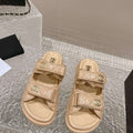Chanel Women's Velcro sandals Fashion Shoes C93238 - Euro 35=US 4 - View 1