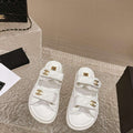 Chanel Women's Velcro sandals Fashion Shoes C93239 - Euro 35=US 4 - View 1
