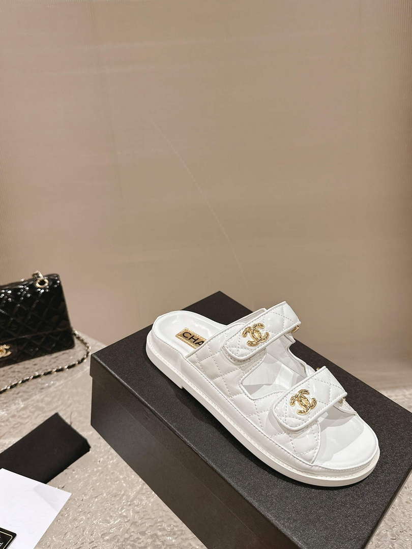 Chanel Women's Velcro sandals Fashion Shoes C93239 - Euro 35=US 4 - View 4